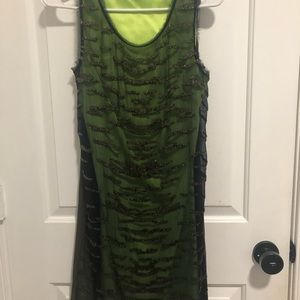 This Tahiti evening party dress.
